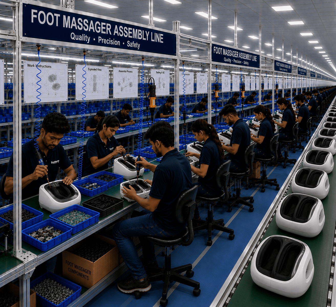 Foot Massager Assembling Service